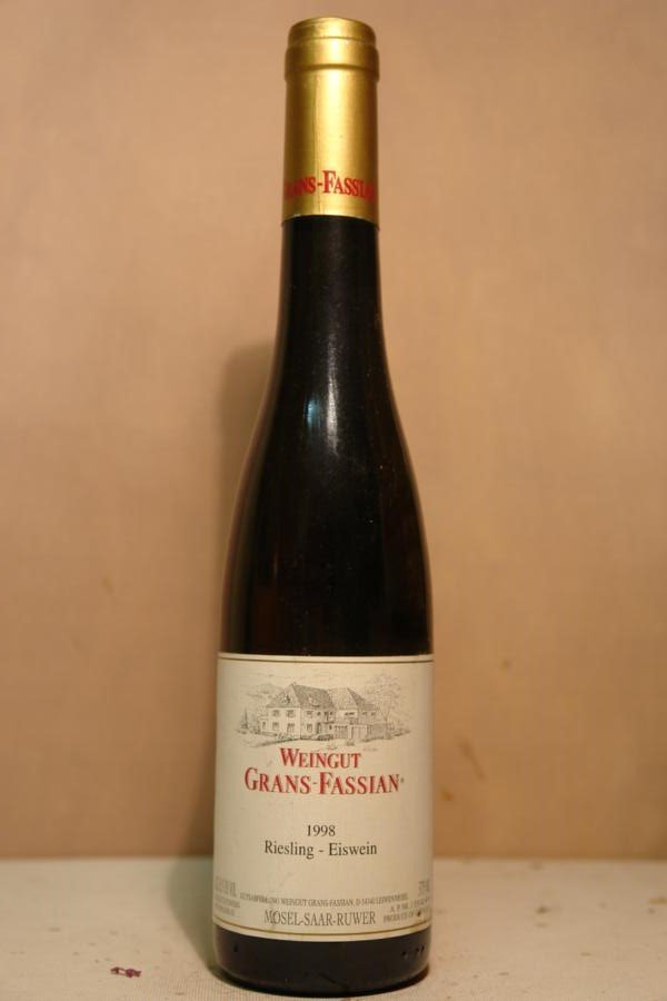 Grans-Fassian - Riesling Eiswein Goldkapsel 1998 375ml