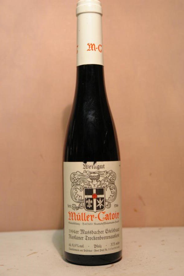 Mller-Catoir -  Mussbacher Eselshaut Rieslaner Trockenbeerenauslese 1994 375ml