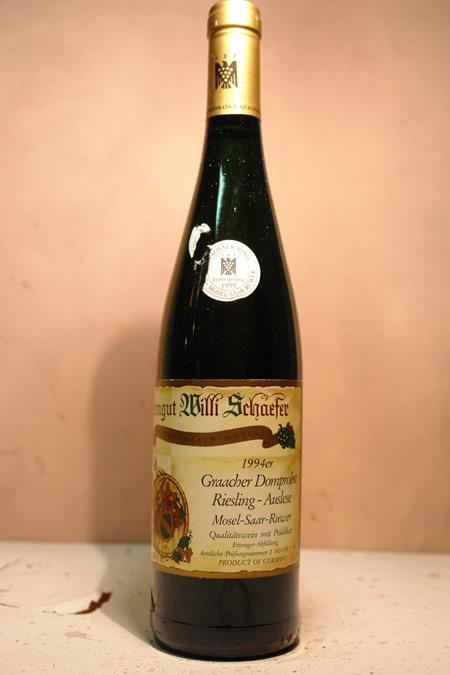 Willi Schfer - Graacher Domprobst Riesling Auslese Goldkapsel Versteigerungswein 1994