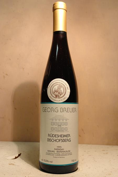 Georg Breuer - Rdesheimer Bischofsberg Riesling Beerenauslese Versteigerungswein 1995