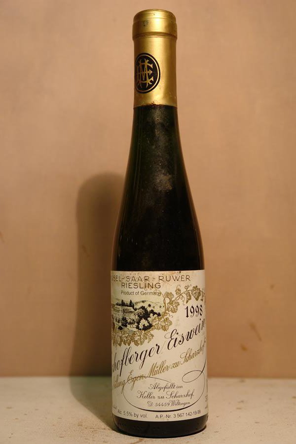 Egon Mller zu Scharzhof - Scharzhofberger Riesling Eiswein Goldkapsel Versteigerungswein 1998 375ml