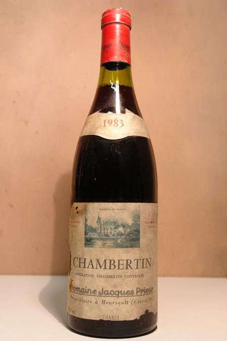 Domaine Jacques Prieur - Chambertin 'Grand Cru' 1983