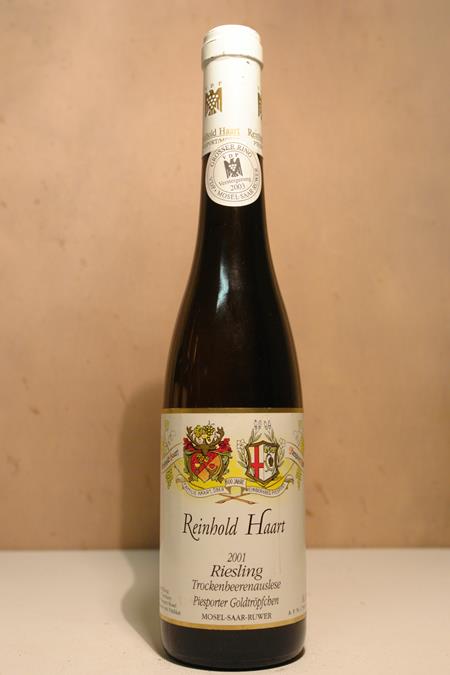 Reinhold Haart - Piesporter Goldtrpfchen Riesling Trockenbeerenauslese Versteigerungswein 2001 375ml