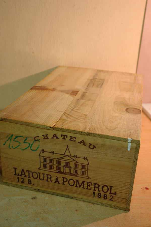 Chteau Latour a Pomerol 1982 OWC 12 bottles 9000ml case