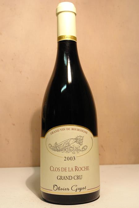 Domaine Olivier Guyot - Clos de la Roche 'Grand Cru' 2003